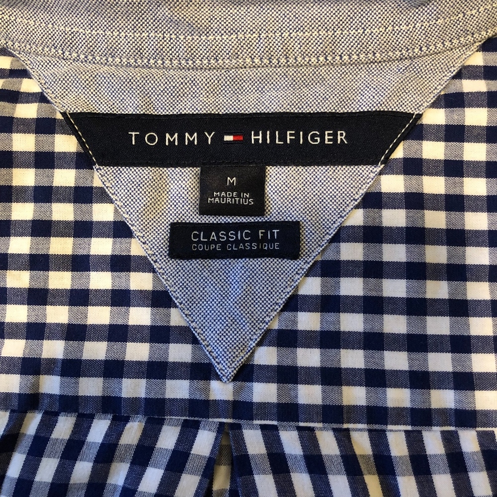 Blue & White Button Down - Picture 3 of 4